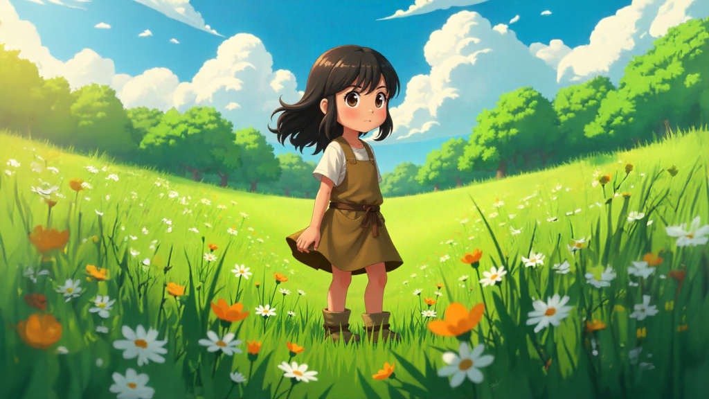 spirited way ai ghibli art